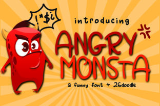 Angry Monsta: A Playful Font for Eye-Catching Campaigns
