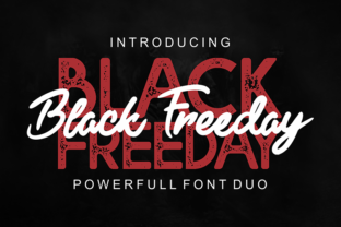Black Freeday: A Versatile Font Duo for Editorial Design