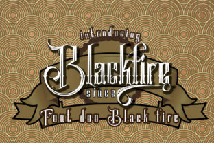 Blackfire: A Striking Typeface for Bold Branding