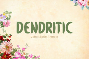 Bring Playfulness to Your Designs with Dendritic Font