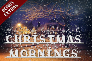 Christmas Mornings: A Festive Display Font for Marketers