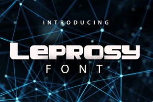 Discover Leprosy: A Versatile Typeface for Creative Branding