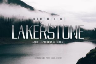 Discover the Versatile Elegance of Lakestone Font