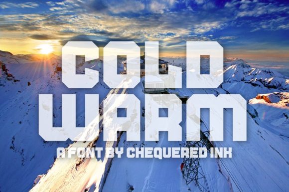 Discovering the Bold Elegance of Cold Warm, a Premium Display Font