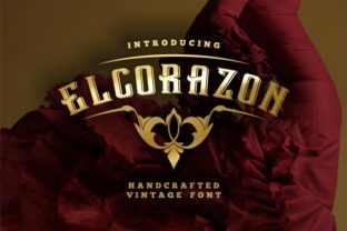 Elcorazon: A Passionate Display Font for Web Design