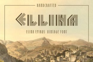 Elina Epirus: A Display Font for Elegant Editorial Design