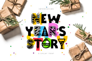 Enhance Your Brand with New Year s Story Font