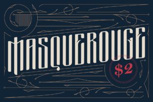 Enhance Your Editorial Design with Masquerouge Font