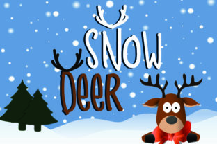 Enhance Your Web Design with Snow Deer Font