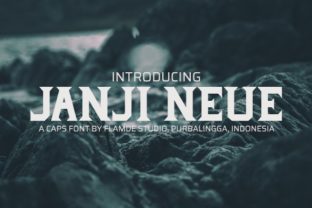 Janji Neue: A Striking Display Font for Editorial Design