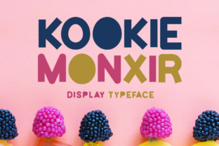 Kookie Monxir: A Fun and Striking Display Font for Marketers