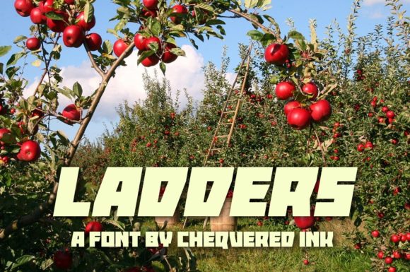 Ladders: A Charming Font for Craft and Product Design