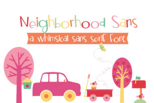 Neighborhood Sans: A Whimsical Font for Creative Branding