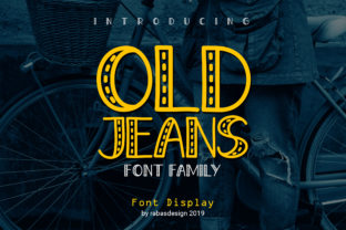 Old Jeans: A Rustic Yet Refined Display Font