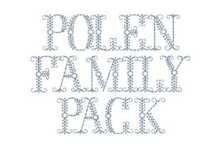 Polen Family: A Soft and Unusual Display Typeface