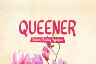 Queener: A Modern Display Font for Digital Design