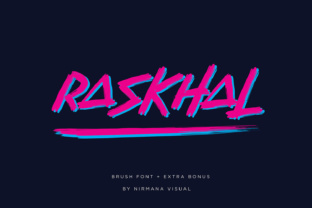 Raskhal: A Bold and Expressive Typeface