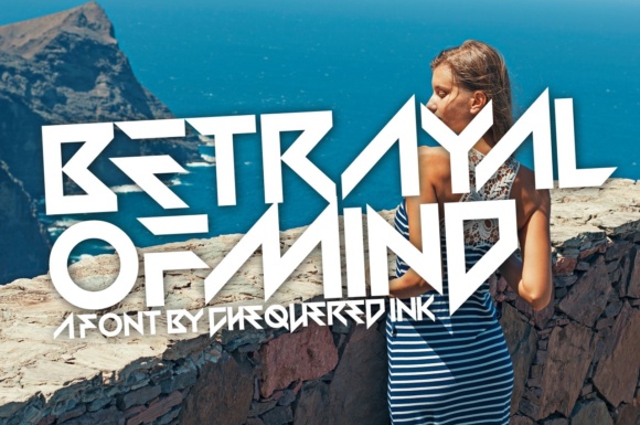 Review: Betrayal of Mind - A Bold Techno Font for Creative Campaigns