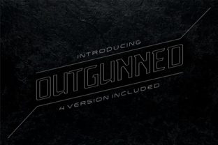 Transform Your Brand with Outgunned: A Bold Display Font