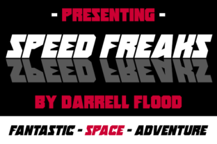 Transform Your Brand with Speed Freaks: A Futuristic Display Font