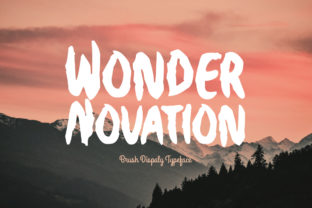 Wonder Novation: A Font for Modern Editorial Elegance
